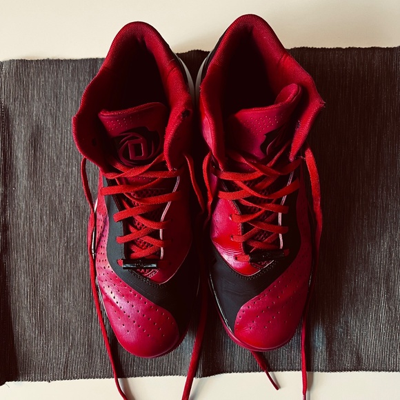 Adidas D Rose 773 III Scarlet/Core Black sz 10.5 - Picture 3 of 13